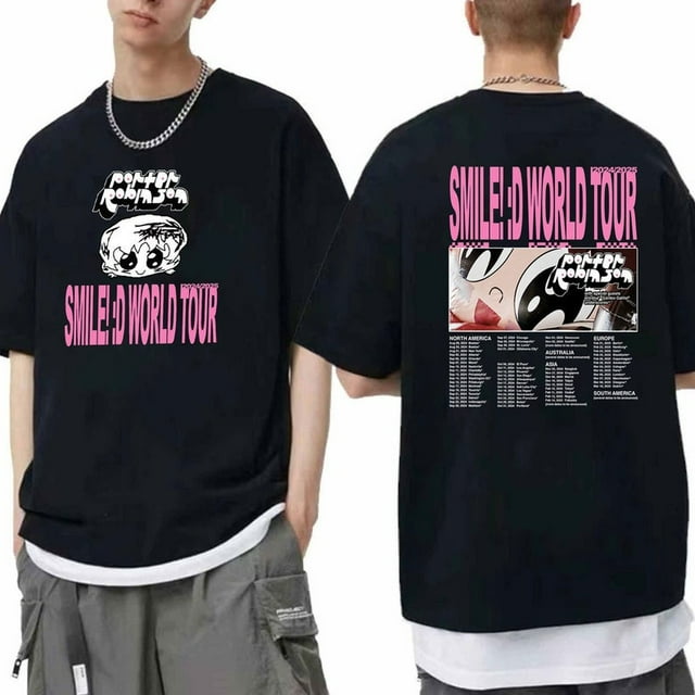 SON LUXURY Porter Robinson The Smile D World Tour 2024 Shirt, Porter