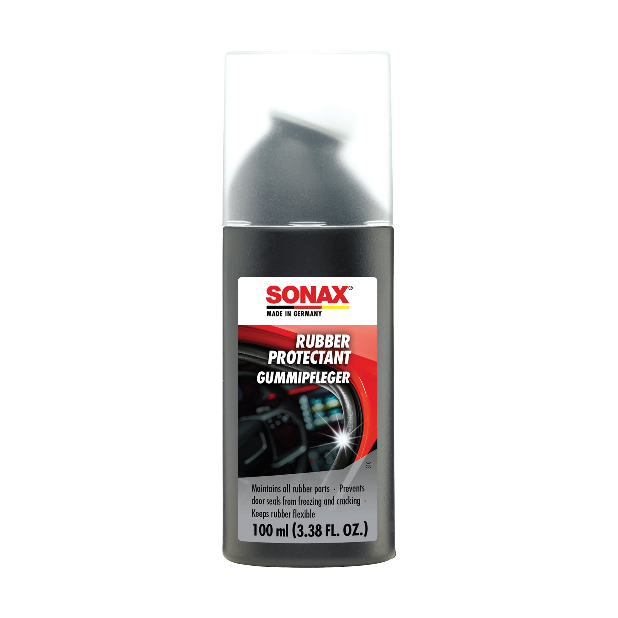 SONAX Rubber Protectant GummiPfleger - Prevents Door Sticking - Hydrates Rubber Seals