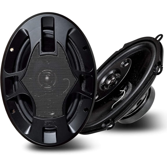 SONDPEX 5" x 7" / 6" x 8" Car Speaker 4-Way Pair, Door Speakers, Car Coaxial Speakers, Car Stereo Speakers System, Car Audio Speaker, Dome Tweeter, Pair