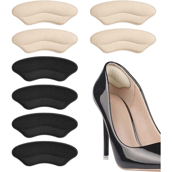 SONGAUN Heel Pads for Shoe That are Too Big, Inserts for Women, Heel Grips for Womens Mens, Protectors Cushion Liners for Blisters Loose Shoes, Comfort Fillers