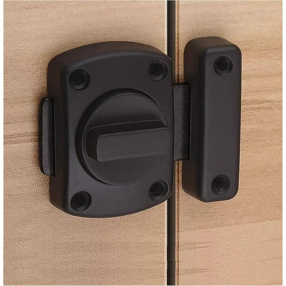 SONGAUN Mechanical Password Cabinet Lock, Rotary Lock for Double Doors, Keyless Combination Door Lock, Black