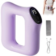 SONGAUN Multifunctional Full-Body Fascia Ring, Deep Tissue Vibrations with Portable Design, Ergonomic Electric Fascia Massager, Fascia Blaster for Muscle Knot Recovery & Relaxation Purple