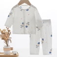 thumbnail image 1 of SONGGE Boys Girls Summer Outfit Sets For Going Out Clothing And Home Wear Set Comfortable Everyday Wear Summer Spring Fall Toddler Outfit Sets Cartoon Boho Clothes Sets, 1 of 3