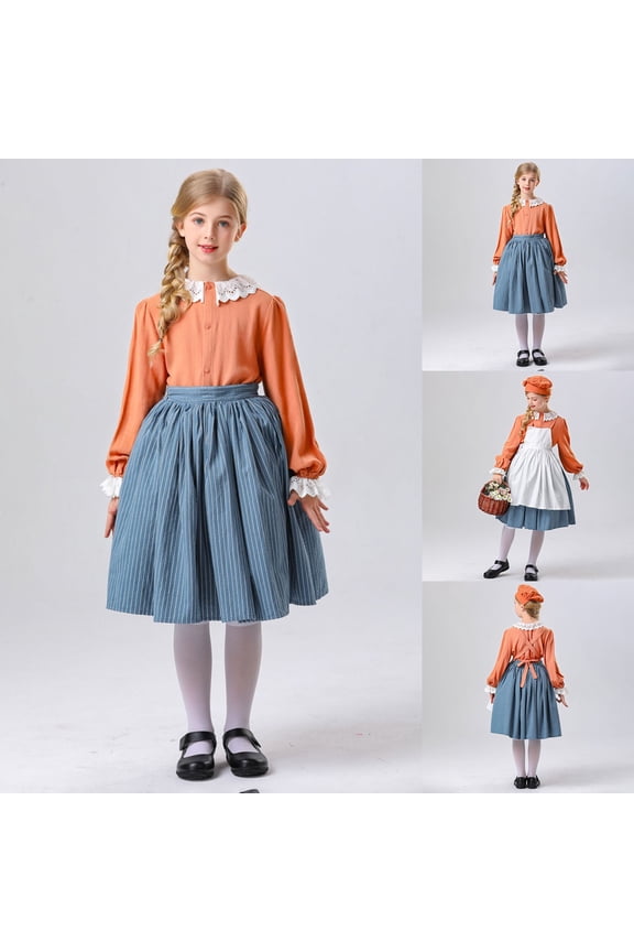 Girls Outfit Sets Cute Little Chef With Apron And Hat For Casual Party Performance Halloween Festival Theme Outfit Sets Toddler Kids Cartoon Stylish Clothes Sets