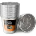 SONGLAM 25Piece Aluminum Grease Bucket Liners for Traeger, Pit Boss
