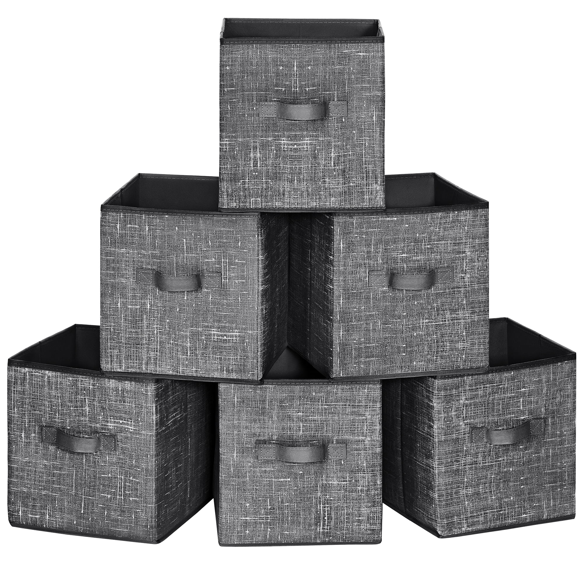 Nestl 6 PC Cube Storage Organizer for Bedroom - Box Storage Cuber