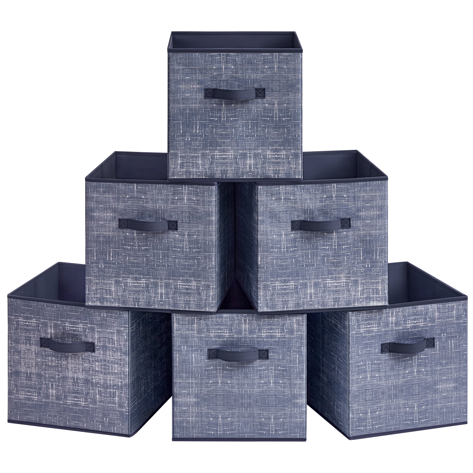 Fabric 6-Drawer Storage Organizer Unit with Fabric Bin Storage Unit -  SortWise™