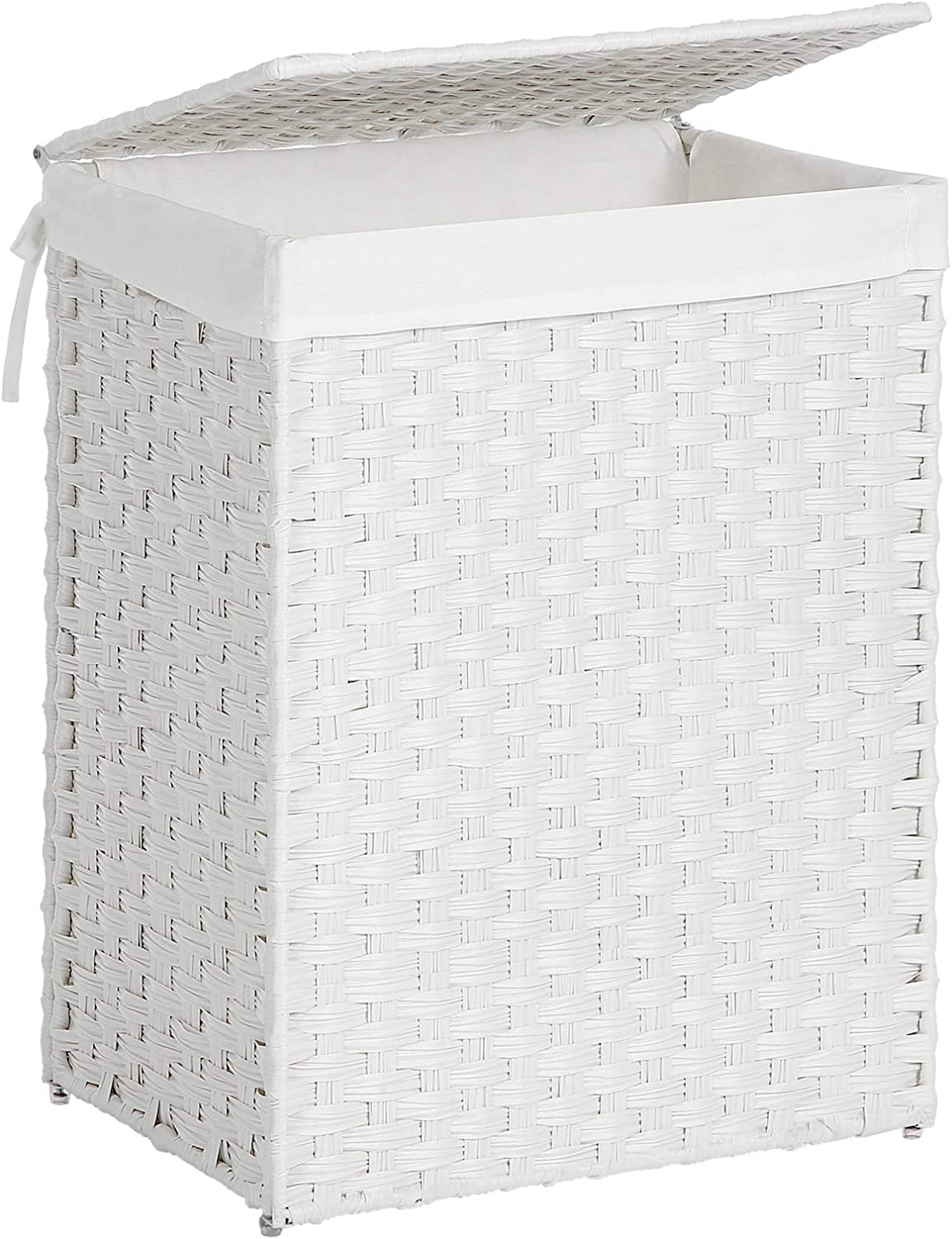 Somerset TiltOut Laundry Hamper, White