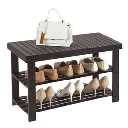 Baxton Studio Clevedon Modern and Contemporary Dark Brown Wood Entryway Storage Cushioned Bench Shoe Rack Cabinet Organizer Baxton Studio Clevedon Modern and Contemporary Dark Brown Wood Entryway Storage Cushioned Bench Shoe Rack Cabinet Organizer
