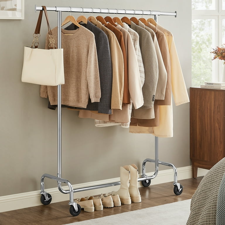 Silver clothes rack sale