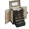 Free Shipping! SONGMICS 6 Tier Jewelry Box Jewelry Case with 5 Drawers