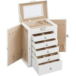Dawhud Direct Compact Jewelry Gift Boxes Designed for Earrings Necklaces Bracelets Rings Safe Shipping Walmart