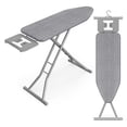 thumbnail image 1 of SONGMICS Ironing Board, Retractable Iron Rest, Foldable Iron Board, 43 x 13 Inches, Height Adjustable, Padded with Cover, Hook, Dove Gray, 1 of 5