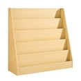 thumbnail image 1 of SONGMICS Kids Bookcase, 5-Tier Montessori Bookshelf, Front-Facing Book Display Rack, 11.8 x 31.5 x 31.5 Inches, Beech Beige, 1 of 5