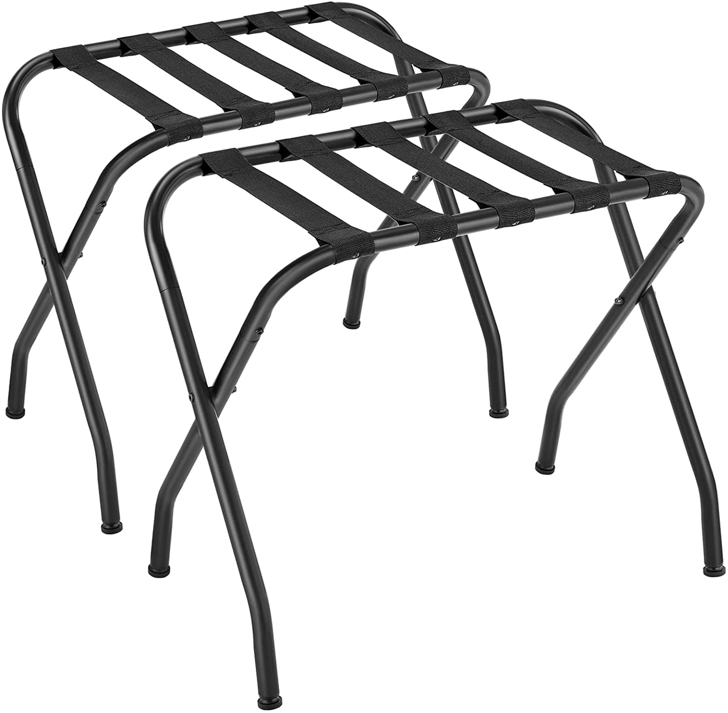 SONGMICS Luggage Racks Pack of 2, Hotel Folding Su