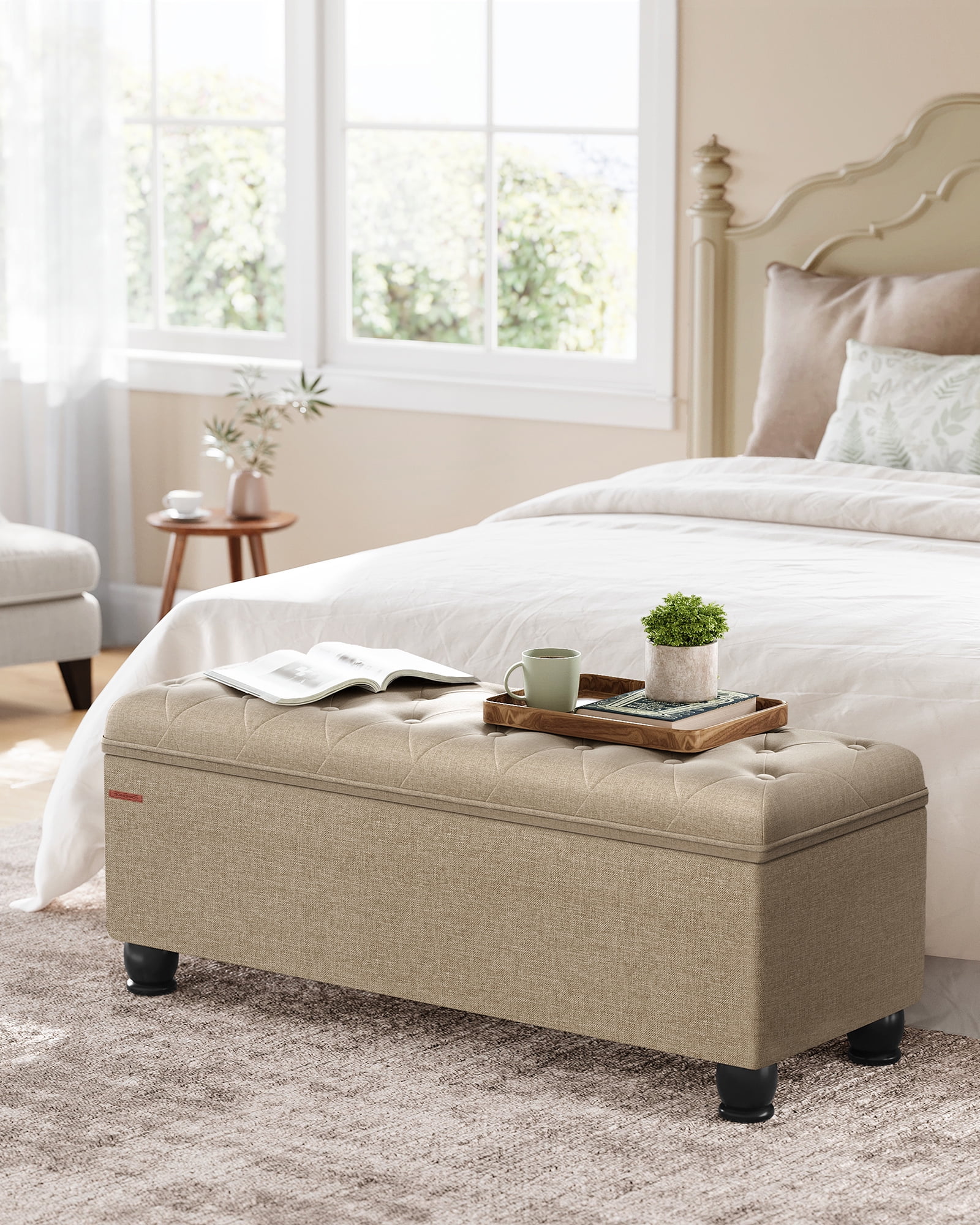 SONGMICS Storage Ottoman