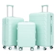thumbnail image 1 of SONGMY 3 Luggage Sets, ABS Hardshell Durable Lightweight Spinner Wheels with Combination Lock, 1 of 7