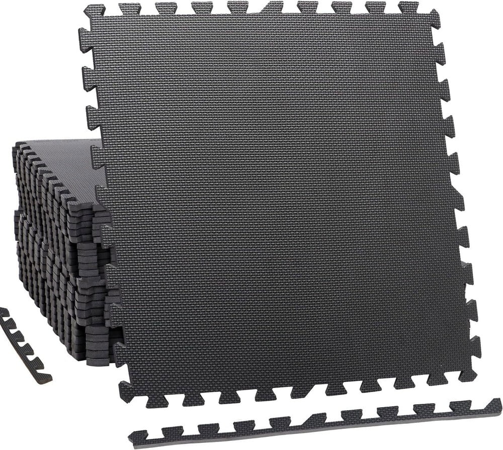 SONGMY 36-Piece EVA Foam Interlocking Floor Mats, 144 Sqft Coverage, Gym Equipment Mats Yoga Mat, Puzzle Exercise Tiles