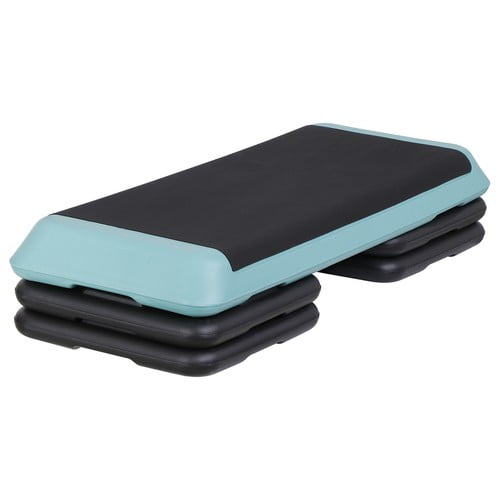SONGMY Aerobic Exercise Stepper, Green with 4"-6"-8" Adjustable Risers