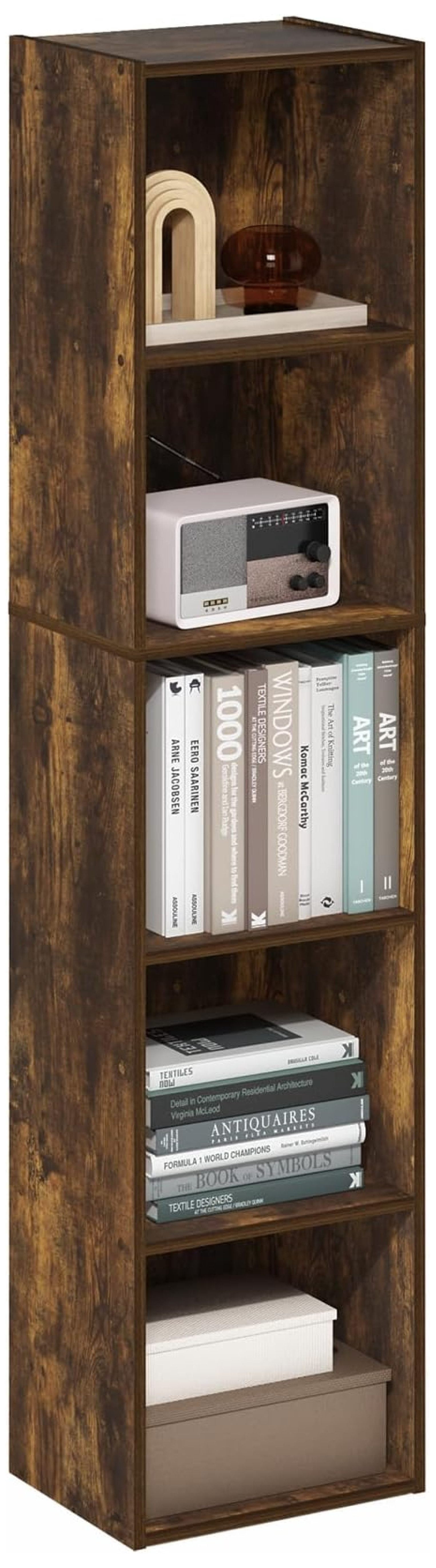 SONGMY Book Shelf, 5-Tier Modern Bookshelf, Open Shelves Bookcase 9 x