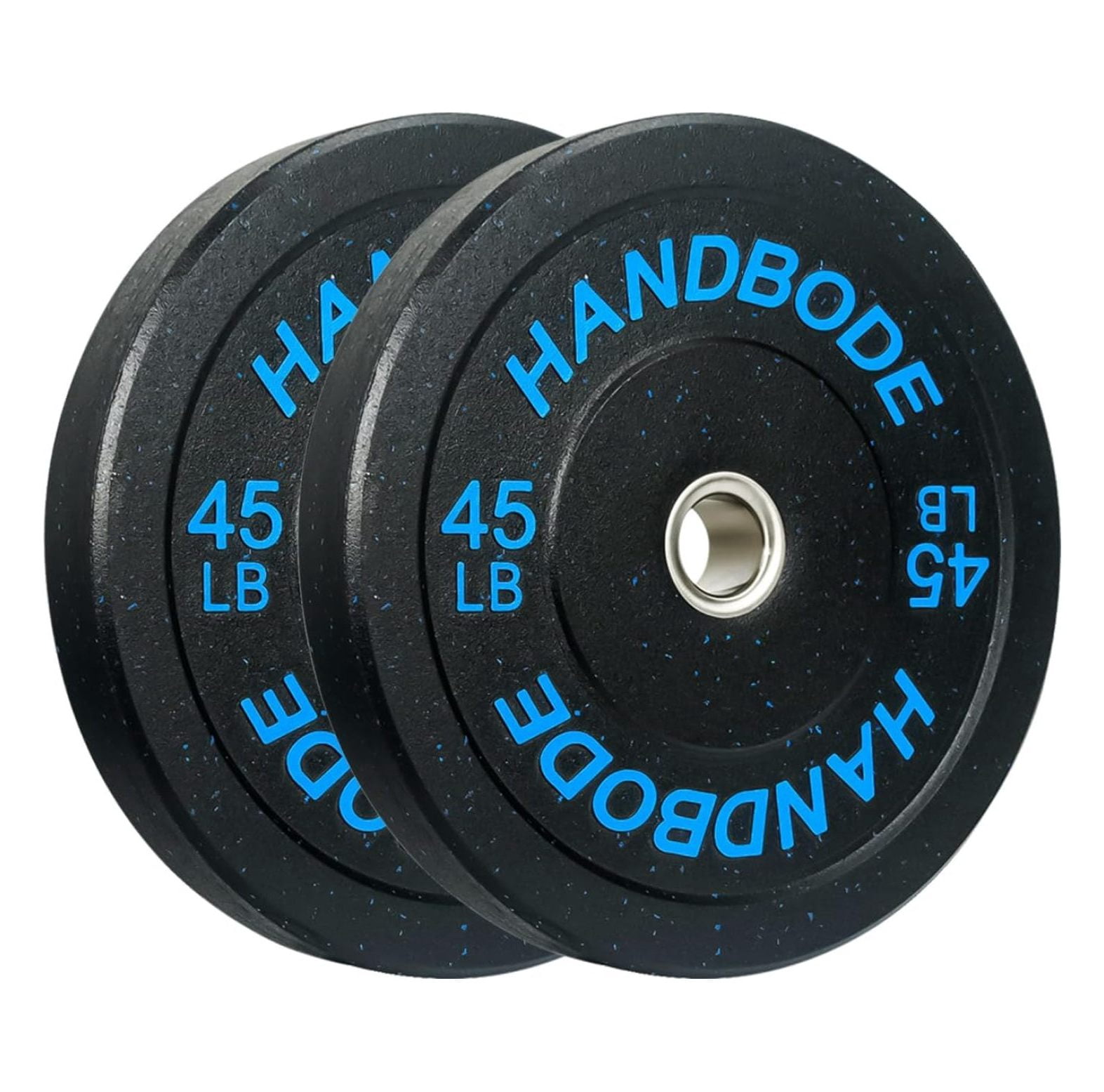 SONGMY Bumper Plates High-Bounce Olympic Weight Plates, Colored crumb rubber plate for Weight Lifting and Strength Training