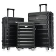 thumbnail image 1 of SONGMY Hardshell Luggage Set 3 Piece, Durable ABS+PC Travel Suitcase with Spinner Wheels 20/24/28 Inch, 1 of 2
