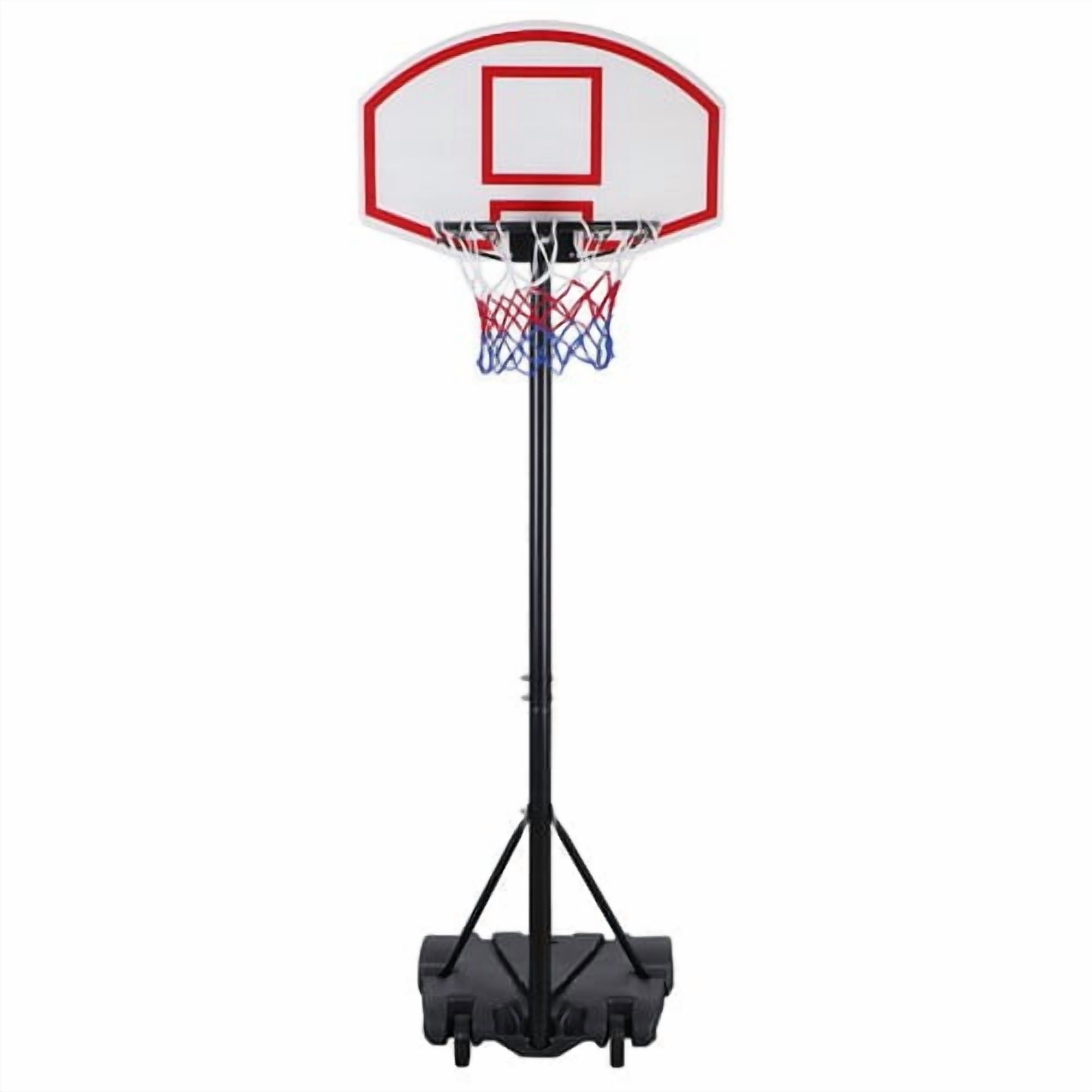 SONGMY Mini Basketball Hoop, Adjustable Backboard Systems with Net Goal, Portable Indoor Outdoor Basketball Set for Kids