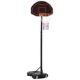thumbnail image 1 of SONGMY Portable Basketball Hoop Stand, Height-Adjustable Basketball System with 29'' Backboard and Wheels for Indoor and Outdoor Use, 1 of 9