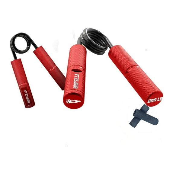 SONGMY Ultimatum Hand Grip Strengthener Workout Kit, 50-300LB 6pc for Finger Exercise, Wrist Training, Forearm Builder Kit