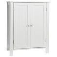 thumbnail image 1 of SONGMY Bathroom Floor Cabinet, White Freestanding with Adjustable Shelves, 1 of 10