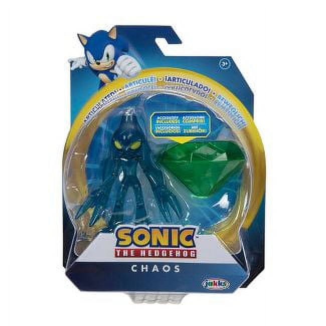 Sonic The Hedgehog 2 Movie Super Sonic 4 Action Figure Master Emerald Jakks  Pacific - ToyWiz