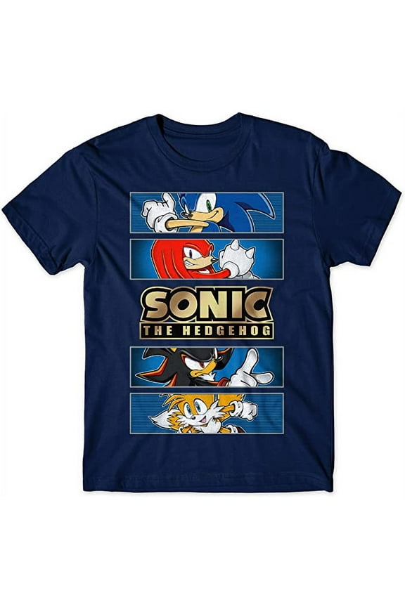 SONIC GOLD FOIL YOUTH BOYS T-SHIRT