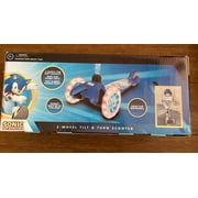 SONIC THE HEDGEHOG WHEEL TILT AND TURN SCOOTER LIGHT UP WHEELS