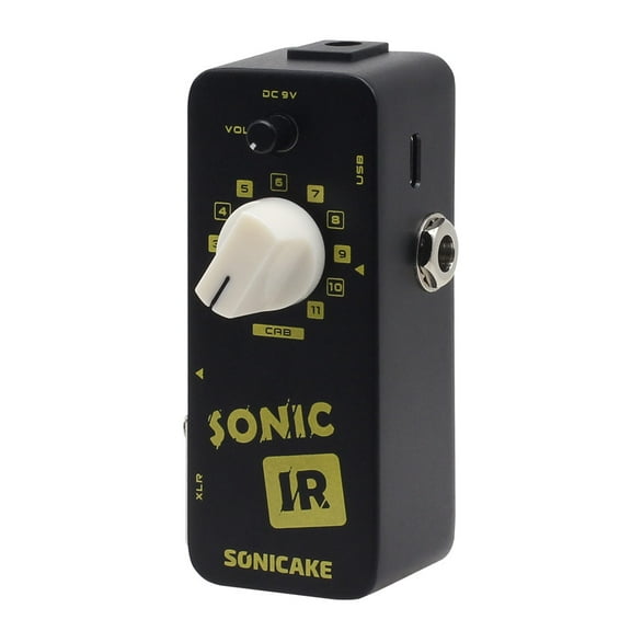 SONICAKE Guitar Bass Effects Pedal Sonic IR Speaker Cabinet Simulator Impulse Response Loader