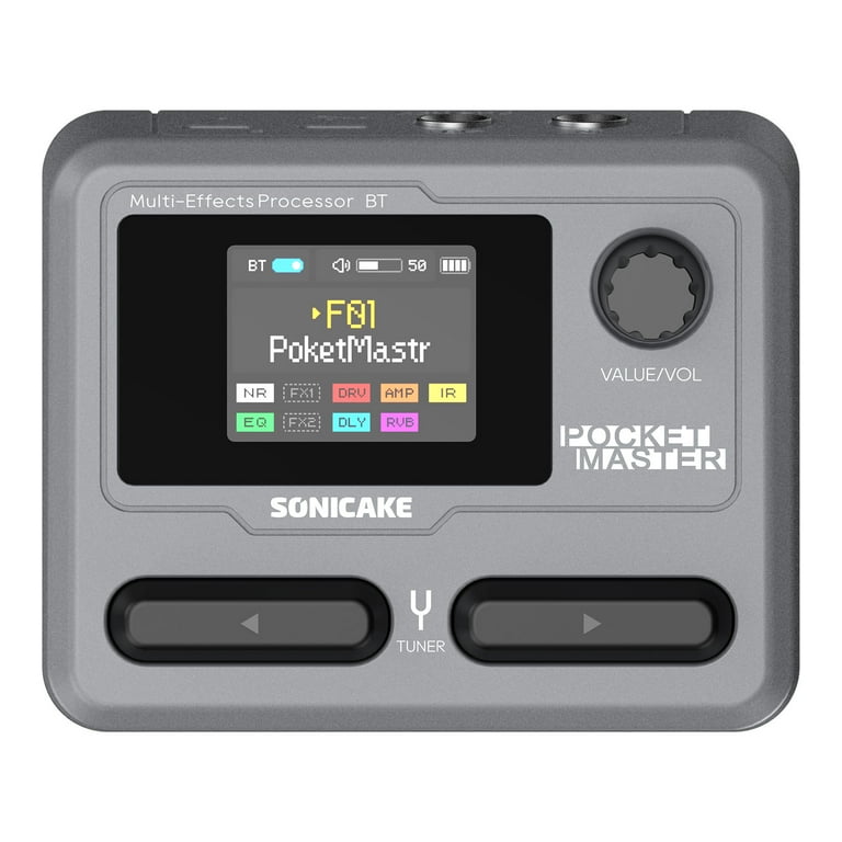 Sonicake QME-10 Pocket Mini Guitar Multi Effects Pedal