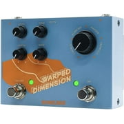 SONICAKE Warped Dimension Digital Modulation Guitar Effects Pedal 4 Mode of Chorus, Flanger, Phaser & Tremolo