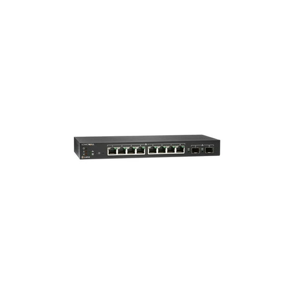 SonicWall 02-SSC-2463 10-Port Gigabit Manageable Ethernet Switch