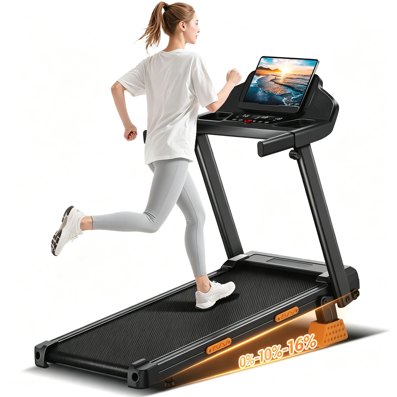 SONITU 4 In 1 Treadmill With 15 Incline And Three Touch Screen Foldable Portable With Handle For Home Office 300 Lbs Capacity: Reviewed for Real Life