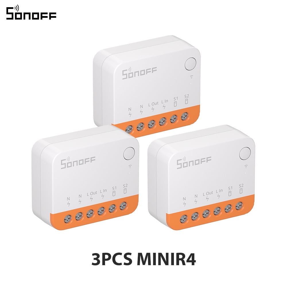 Achetez SONOFF MINIR4 WiFi Smart Switch Module Zero Fire Modified