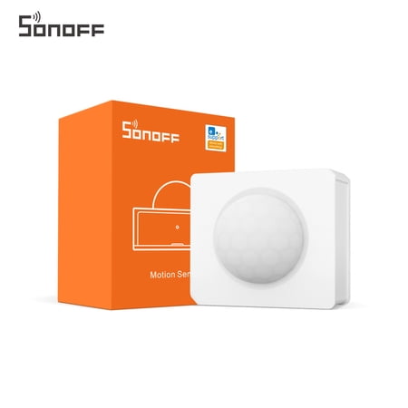 SONOFF SNZB-03 ZigBee Motion Sensor, Wireless Motion Detector Get Alerts or Trigger Lights to Turn on 1Pack