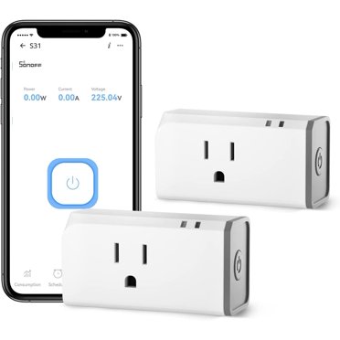 WiOn 50050 Indoor WiFi Plug With 1 Grounded Outlet, White - Walmart.com