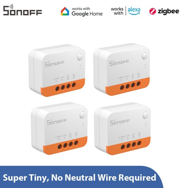 SONOFF ZBMINIL2 Zigbee Smart Light Switch,Works with Alexa, SmartThings