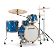 Sonor AQX Jungle 4-Piece Drum Shell Pack Blue Ocean Sparkle