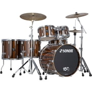 SONOR SONOR AQ2 150th Anniversary High-Gloss Ebony Veneer Shell Pack