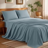 SONORO KATE Bed Sheets Set, 1800 Series Microfiber Deep Pocket 4 Pieces ...