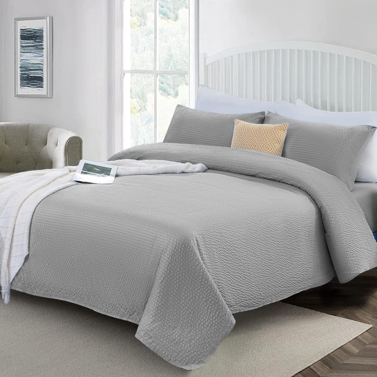 SONORO KATE Bed Sheets Set Sheets Microfiber Super Soft 1800 Thread