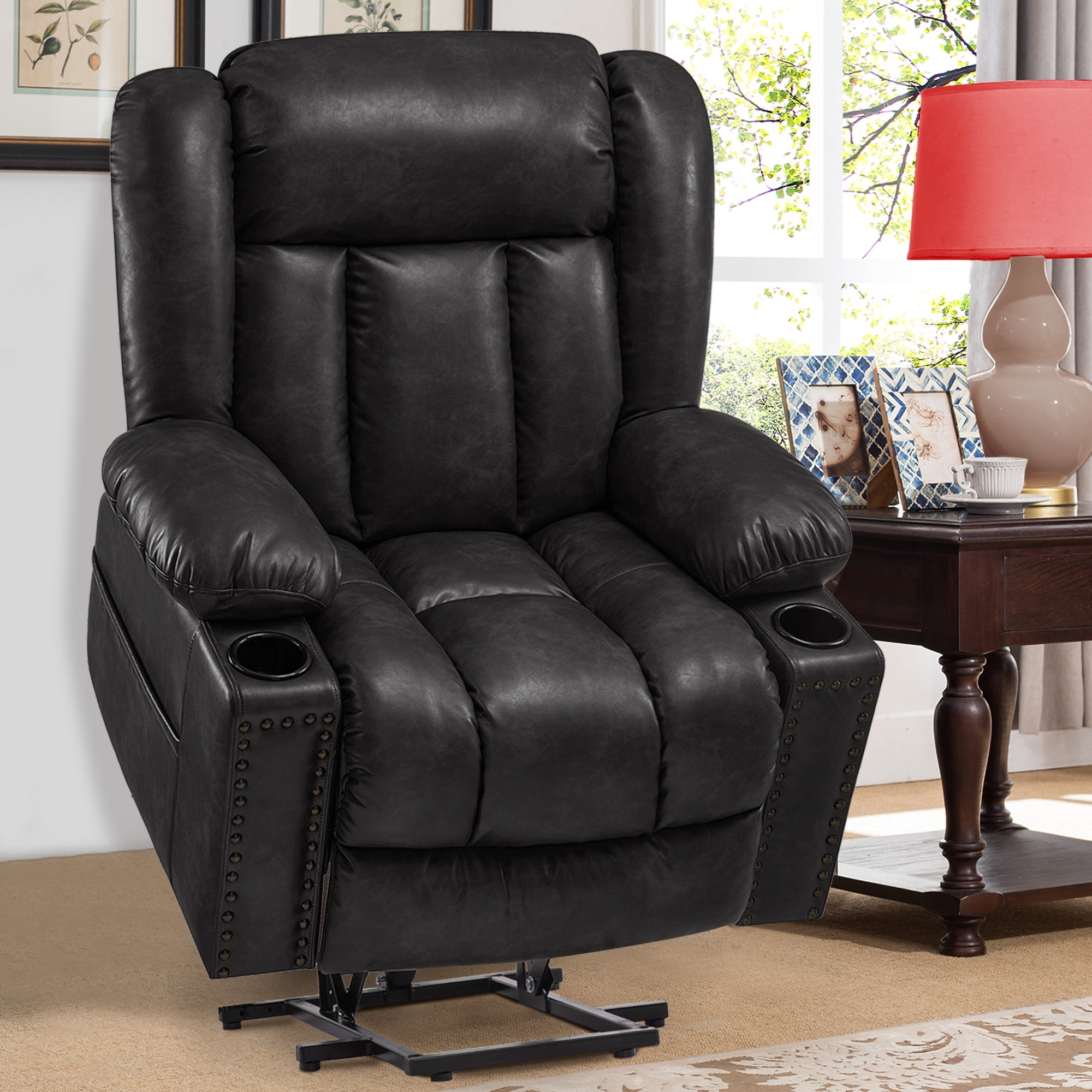 SONORO KATE Large Power Lift Recliner for Elderly with Massage and Heat