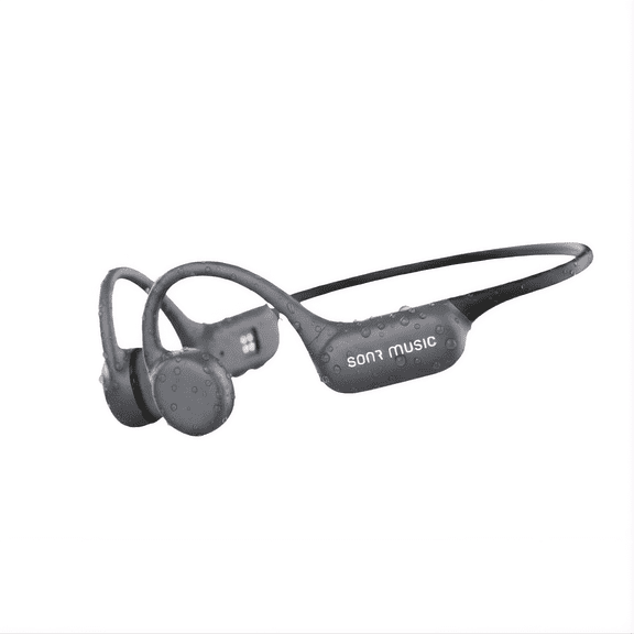 SONR Bone Conduction Swimming Headphones: 32GB Waterproof MP3 Player and Bluetooth Sport Earphones with Microphone for Swimming, Running and Triathlon