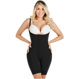 Isavela BS03 Body Suit w/ Suspenders & Zipper on Both Sides-XL