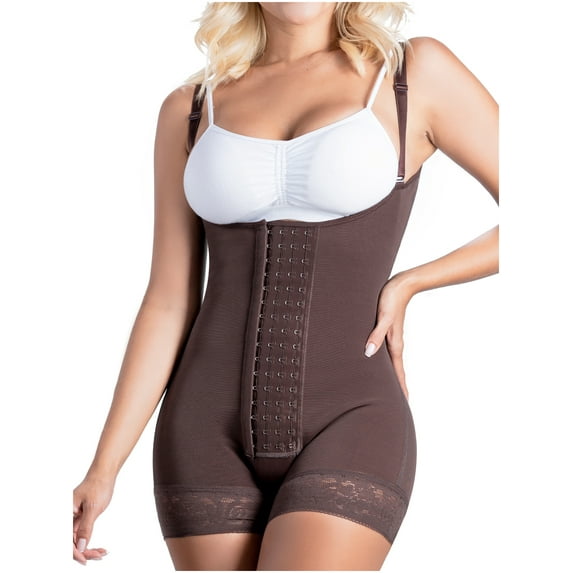 SONRYSE 066 Fajas Colombianas Reductoras Postpartum Girdle Full Body Shapewear Shaper for Women